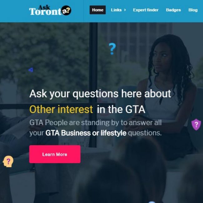 What is asktorontoq.com all about?